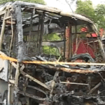 incendio em ônibus