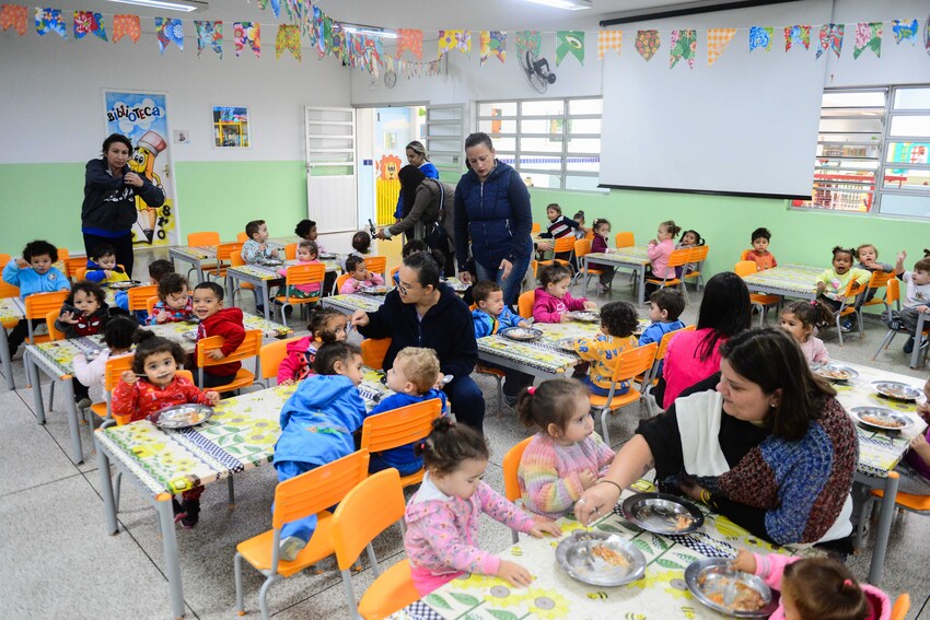 Alimentação escolar atua no combate à obesidade infantil em S.Bernardo