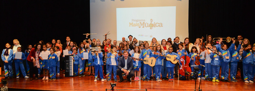 Projeto Mais Música vai beneficiar 1.050 alunos de São Bernardo