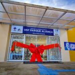 fachada da Unidade de Saúde da Família Gê Aliança