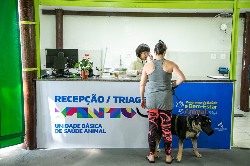 Ubasa e Hospital Veterinário de S.Caetano atendem 850 pets em dez dias