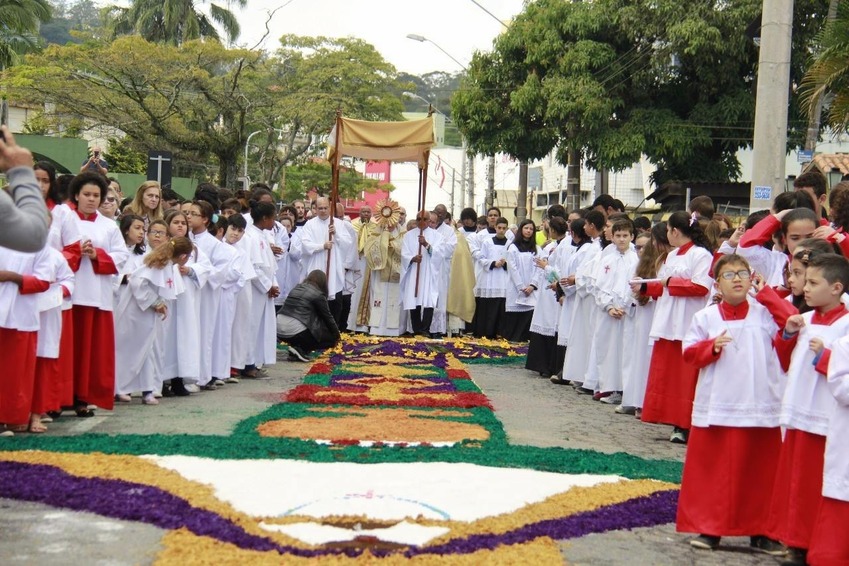 Ribeirão Pires promove Procissão de Corpus Christi nesta quinta-feira