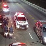 viaturas da PM e GCM em São Caetano