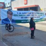 faixas espalhadas em Mauá