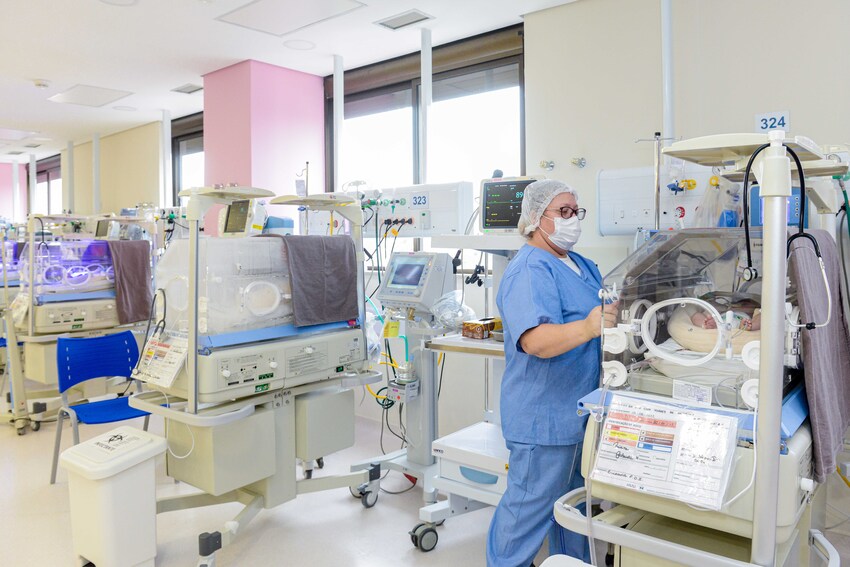 Hospital de Urgências - bebês