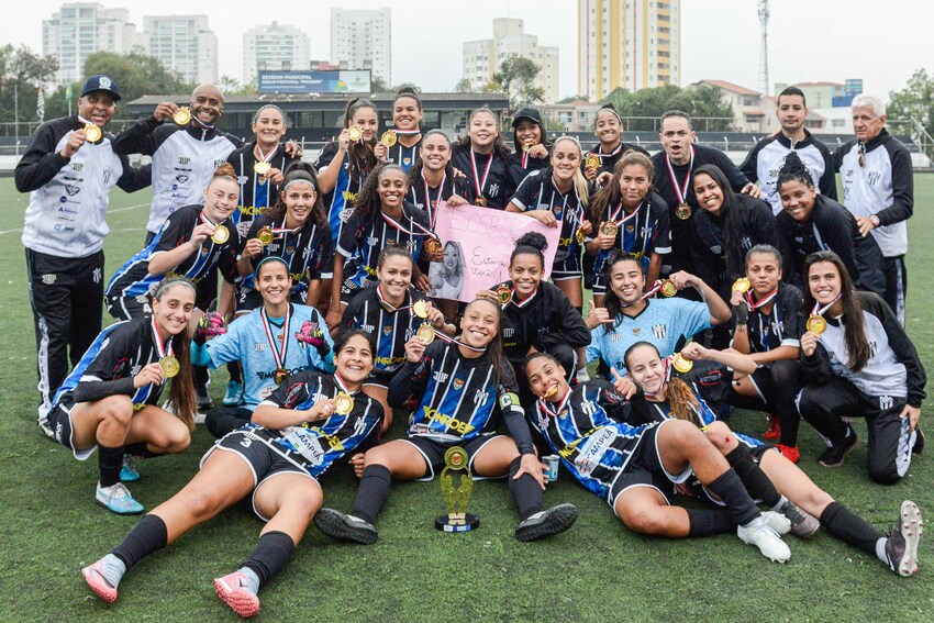 Futebol feminino de São Bernardo brilha e fatura ouro nos Jogos Regionais