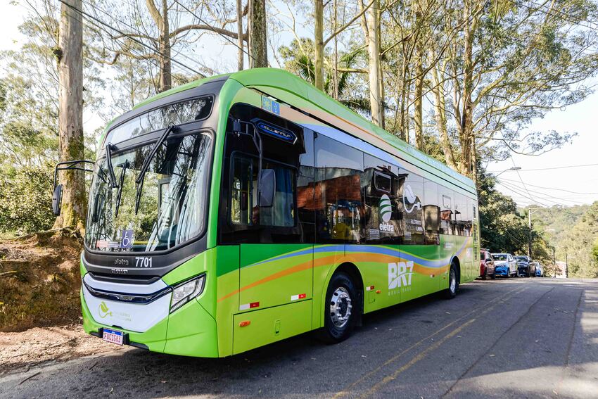 São Bernardo inicia oficialmente operação de ônibus 100% elétricos
