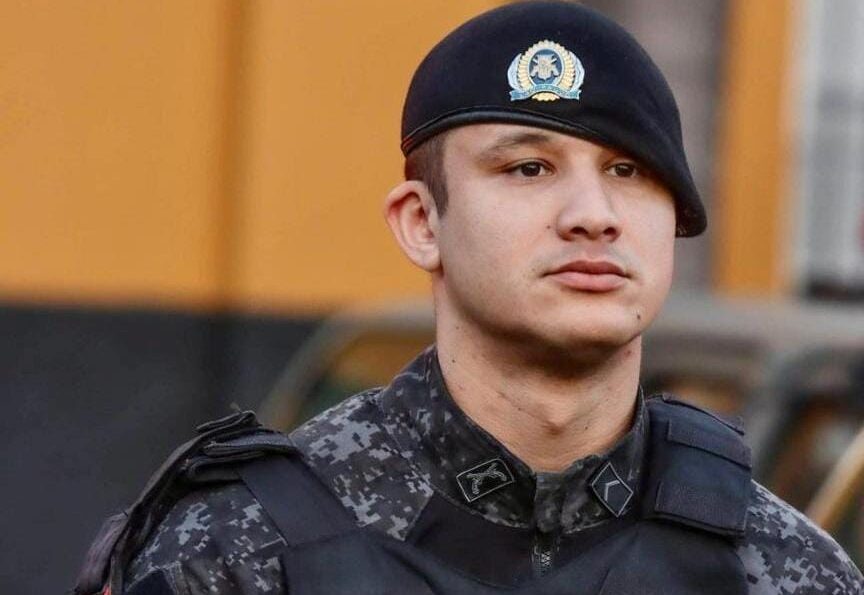 policial militar Patrick Bastos Reis, de 30 anos