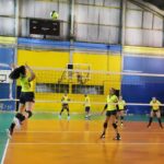 Treino de vôlei