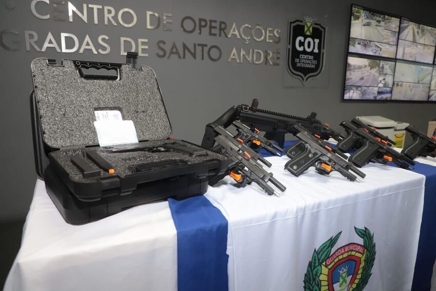 GCM de Santo André recebe 52 novos armamentos