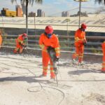 Obras no Viaduto Castelo Branco