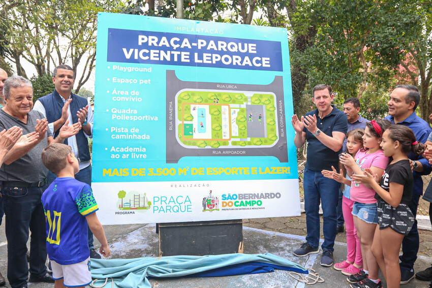 Prefeitura de São Bernardo anuncia Praça-Parque no Jardim Hollywood