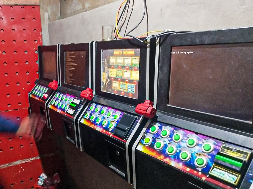 máquinas de jogos apreendidas em São Bernardo
