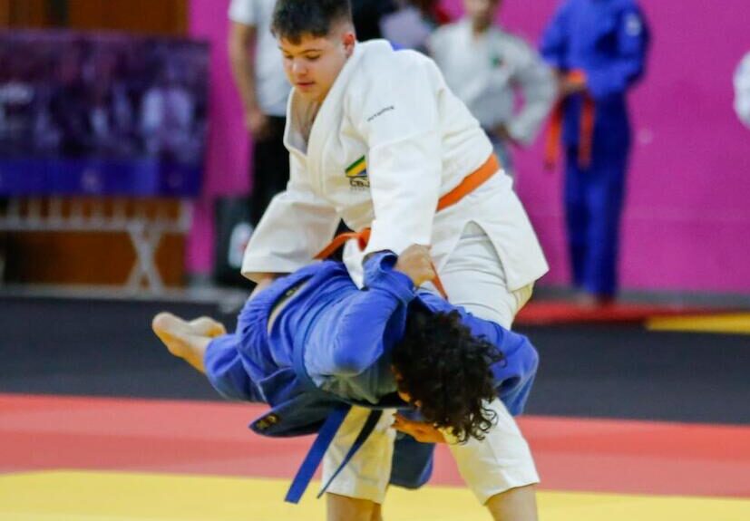 judoca mirim Leonardo Buso