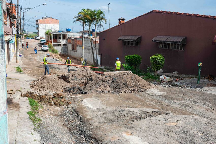 Em S.Bernardo, obras no Jd. das Oliveiras atingem 80% de descontaminação do solo