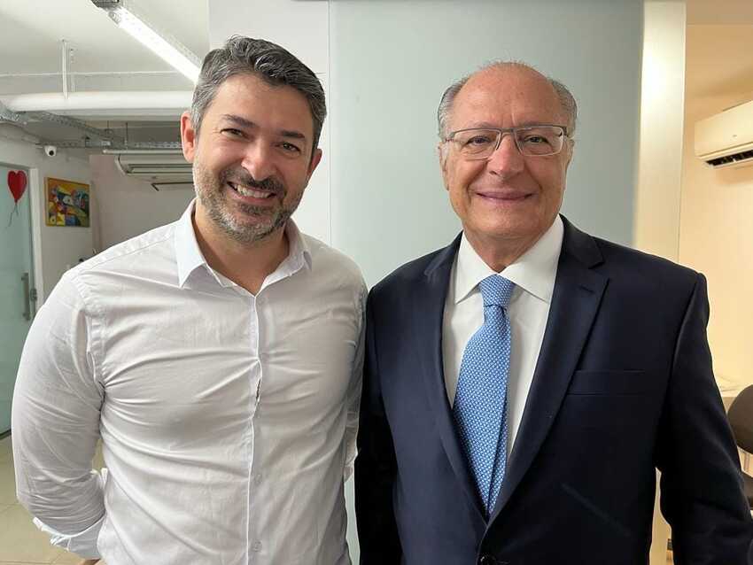 Eduardo Leite e Alckmin
