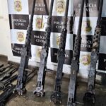 metralhadoras do exército