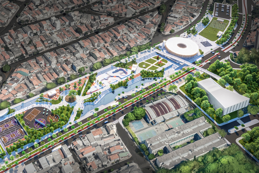 Vídeos: São Caetano inicia a construção do Parque Linear da Kennedy