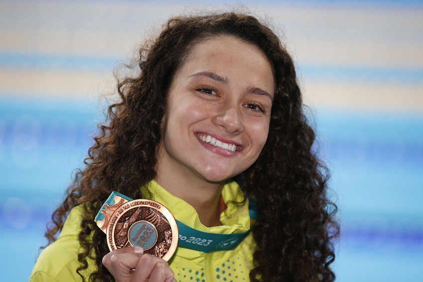 Atleta de S.Bernardo conquista medalha histórica na natação nos Pan-Americanos
