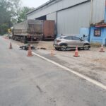 acidente entre moto e carro