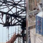 queda de estrutura em obra