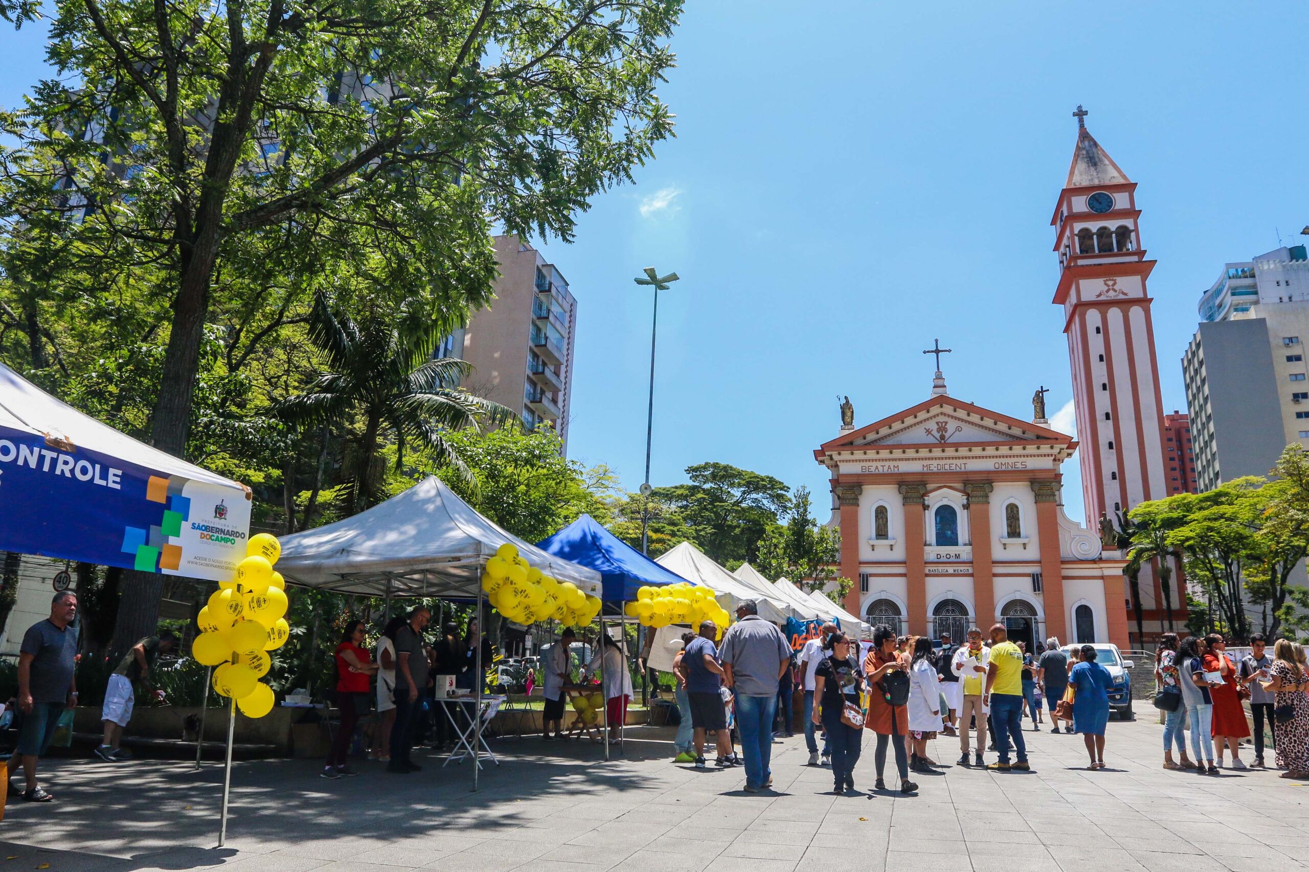 Feirão na Praça da Matriz é destaque na Semana do Empreendedorismo de S.Bernardo