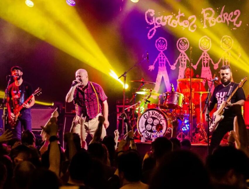 Rock invade o Parque Central neste domingo com Garotos Podres e outras bandas