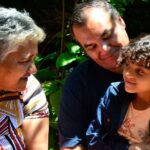Reencontro de mãe e filhos