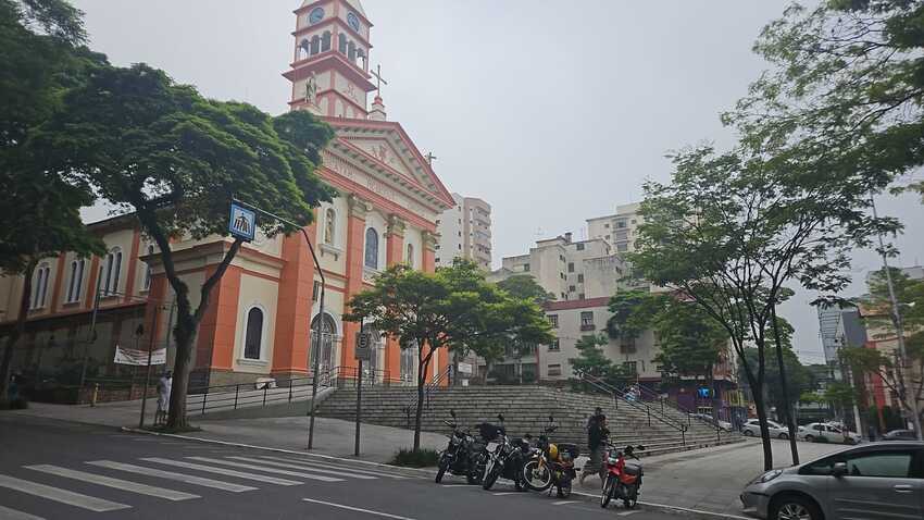 fachada da Igreja Matriz de São Bernardo