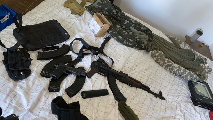armas apreendidas