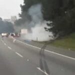 explosão carro forte
