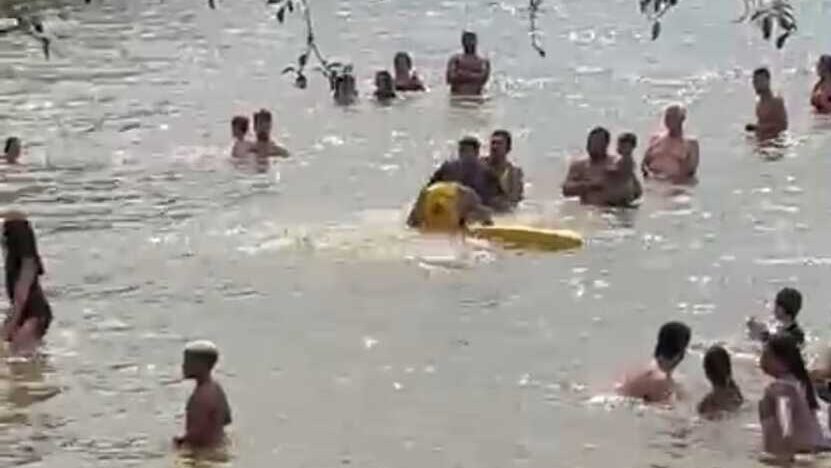 confusão na prainha