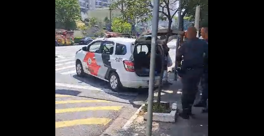 PM recupera moto e apreende menor infrator em S.Bernardo; Veja vídeo
