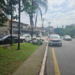 acidente na rua Benedito Massaropi