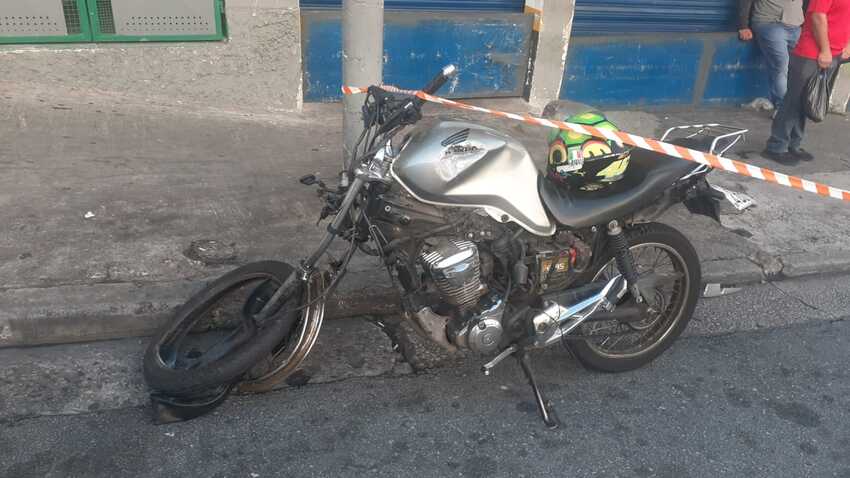 moto de suspeito