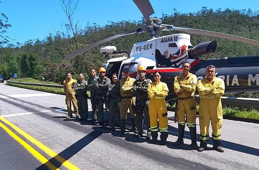 Comando de Aviação e Corpo de Bombeiros