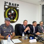 Guilherme Derrite transfere gabinete da SSP para Santos