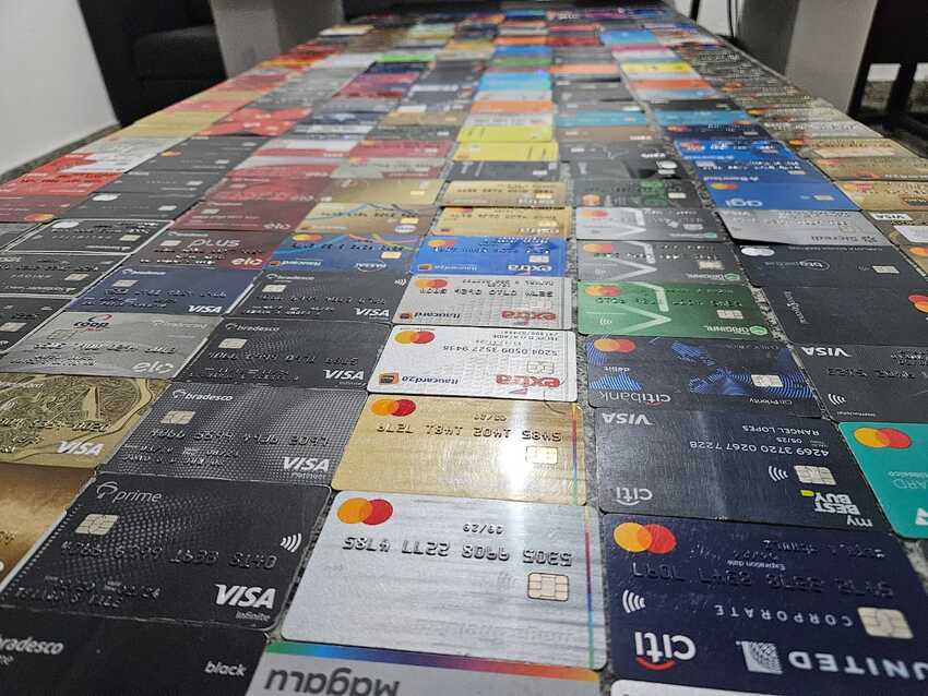 cartões bancários apreendidos em SP