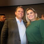 Tarcísio de Freitas e Carla Morando