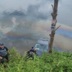 resgate carro da represa