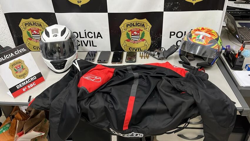acessórios de moto roubados
