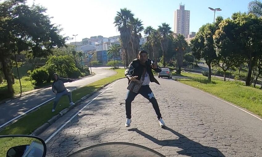 roubo em Santo André