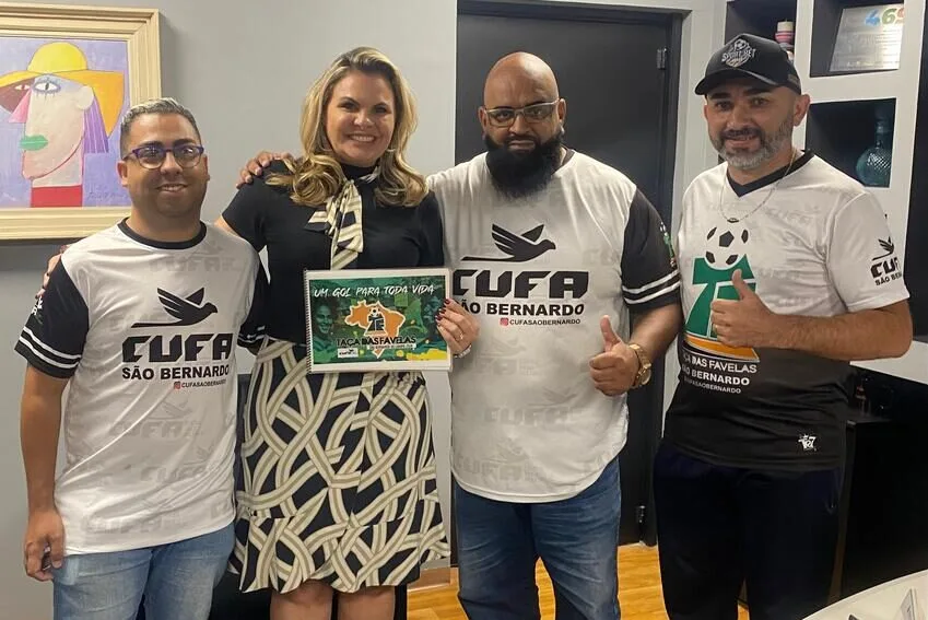 Carla Morando e Taça das Favelas