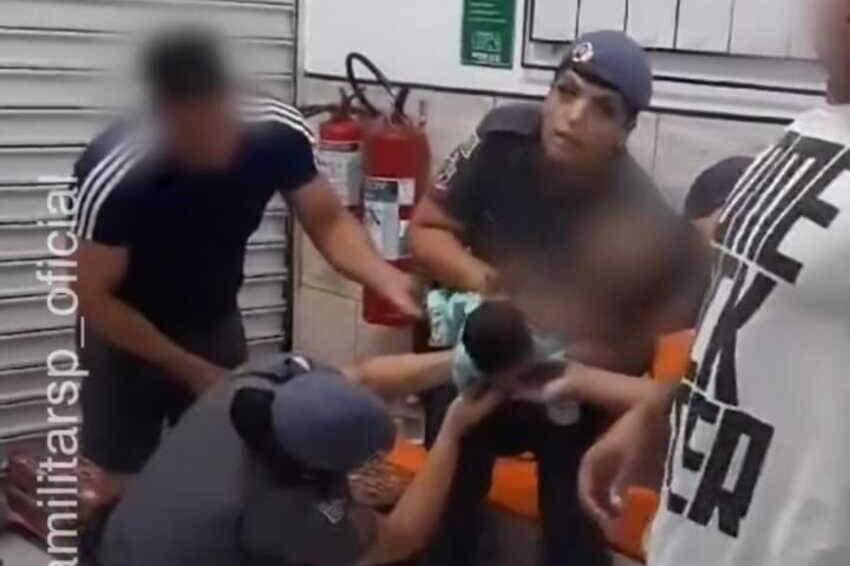 Salvamento de criança engasgada