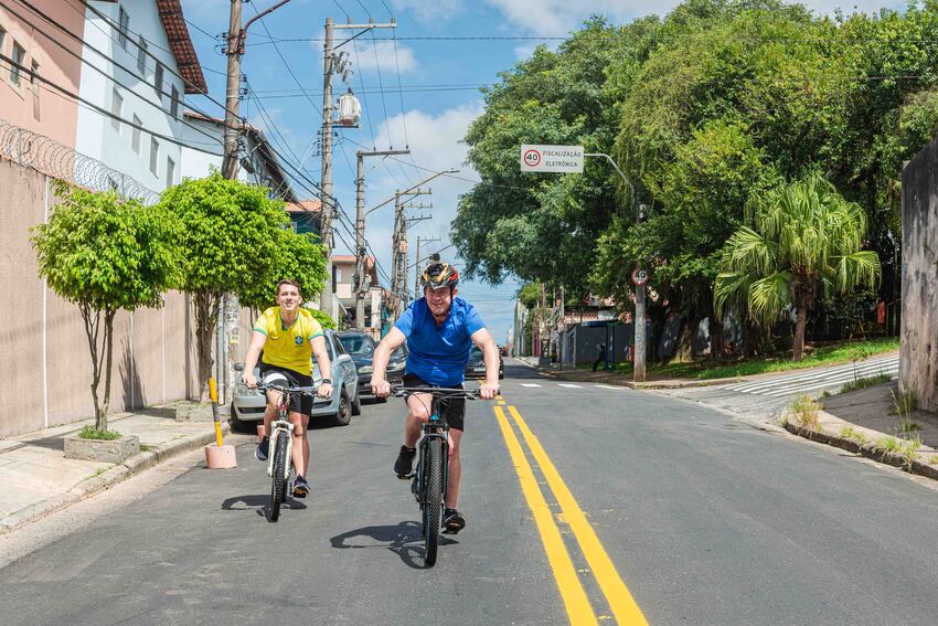 prefeito Orlando Morando e o filho Orlandinho