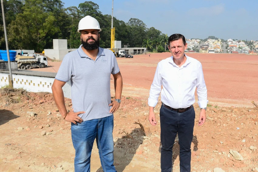 Serviços de construção do Parque da Cidadania