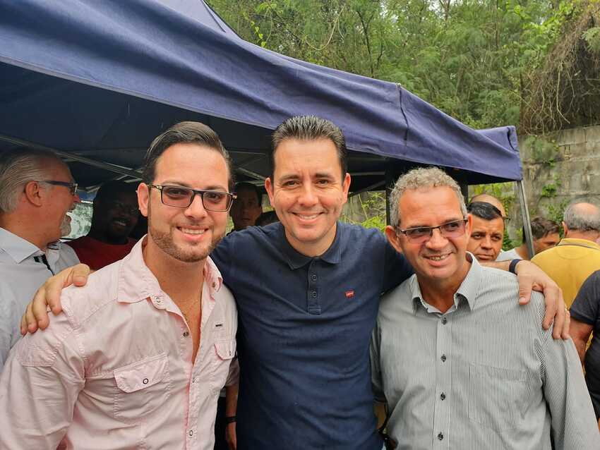 Lucas, Paulo Serra e Luiz Zacarias