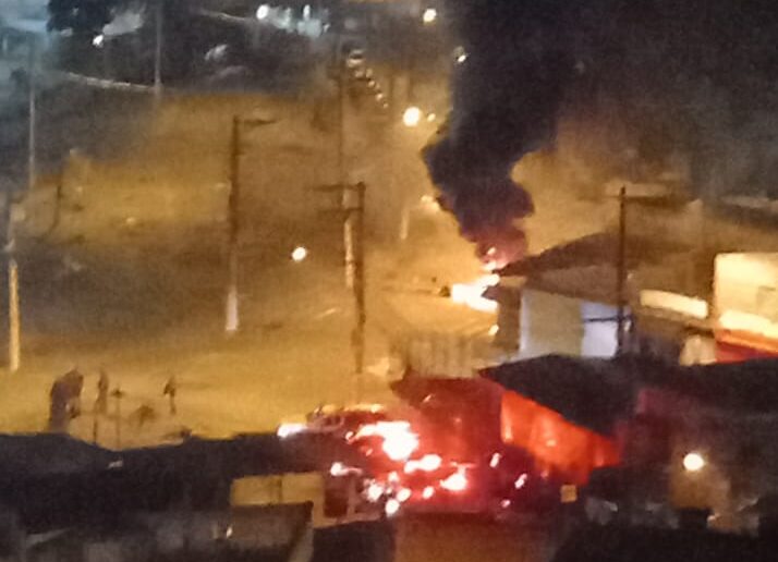 protesto de moradores de Santo André