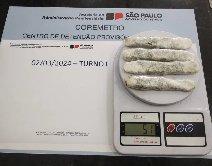 drogas apreendidas