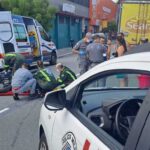 Acidente com caminhão da Seara